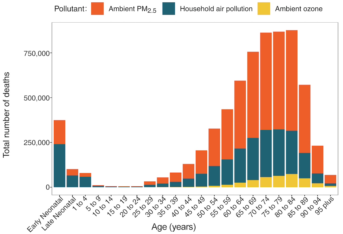 Air Pollution Causes Graph