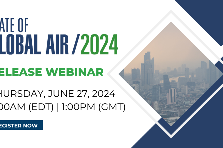 State of Global Air 2024 Release Webinar. Thursday, June 27, 2024. 9:00AM EDT, 1:00PM GMT. Register Now